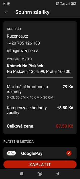 Vratka náramku od Ruzence.cz